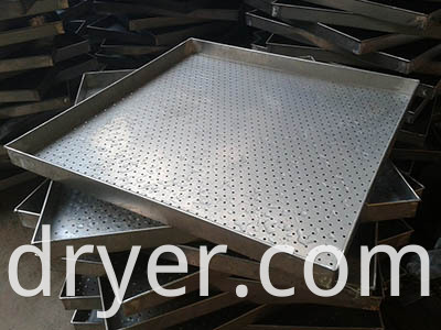 Stainless steel serving tray